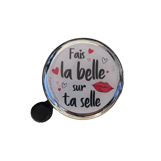 Sonnette de vélo - Fais la belle sur la selle