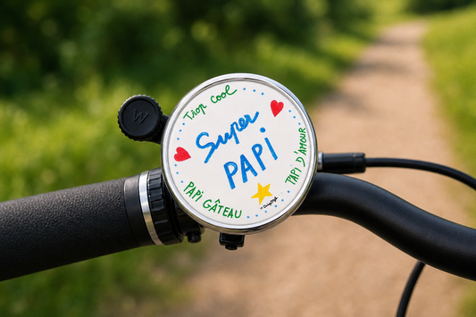 Sonnette de vélo - Super Papi