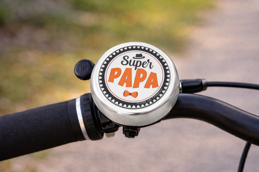 Sonnette de vélo - Super Papa