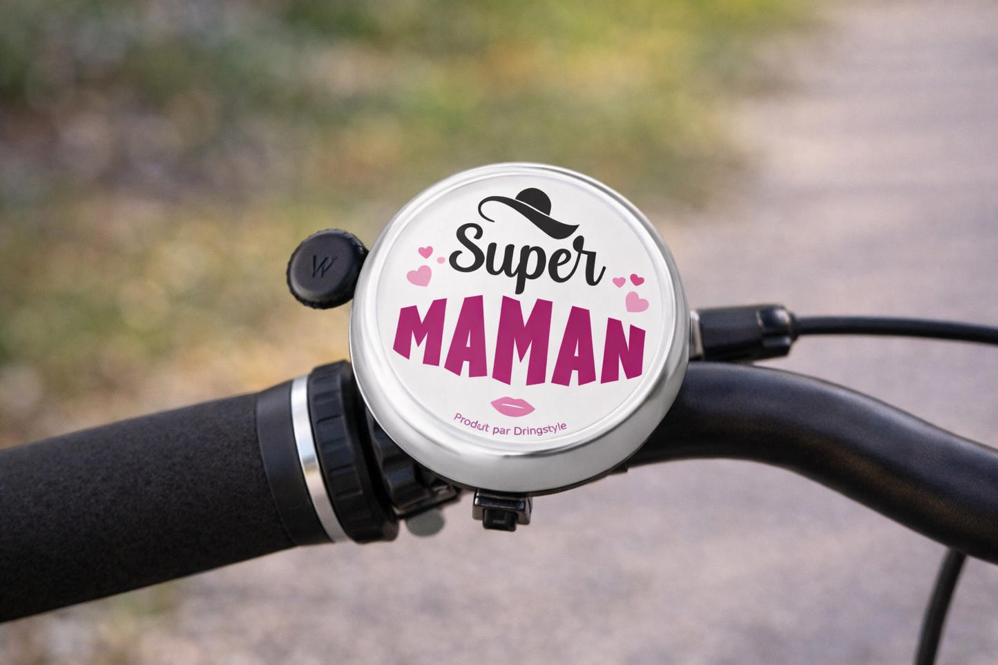 Sonnette de vélo - Super Maman