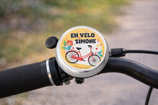 Sonnette de vélo - En vélo Simone !