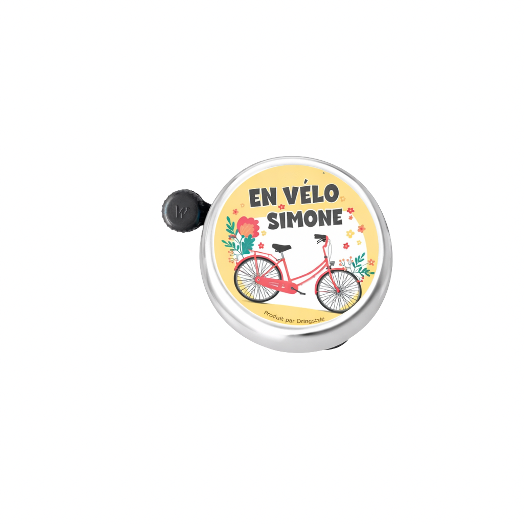 Sonnette de vélo - En vélo Simone !