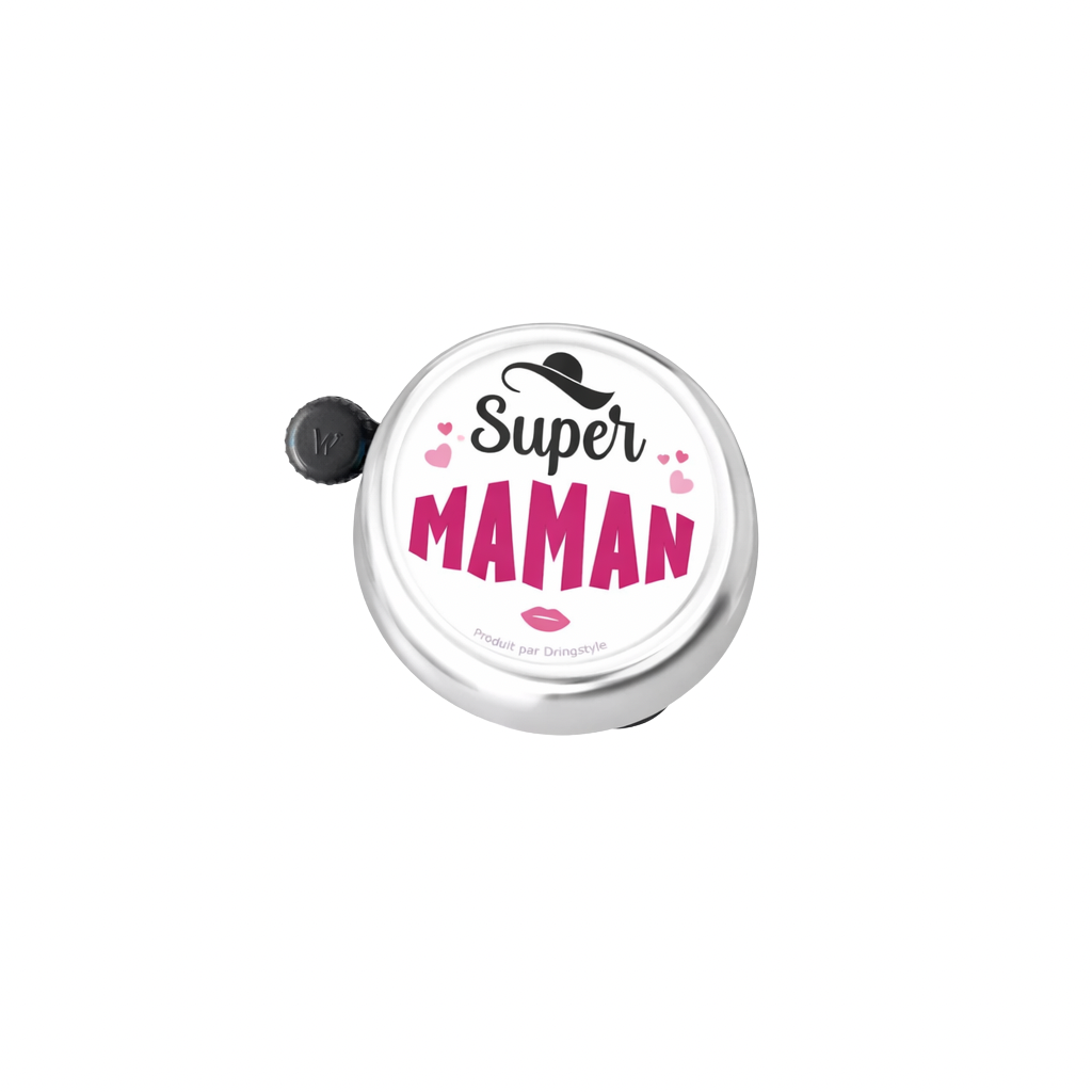 Sonnette de vélo - Super Maman