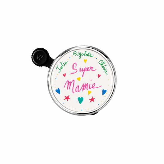 Sonnette de vélo - Super Mamie